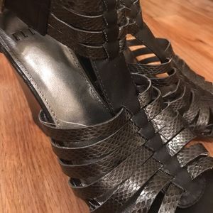 Amazingly Priced & Chic Black Elle Sandal Wedges